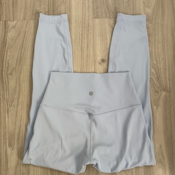 Lululemon Align High-Rise Pant 25” Pastel Blue Size 6 – Excellent Condition - Picture 7 of 8
